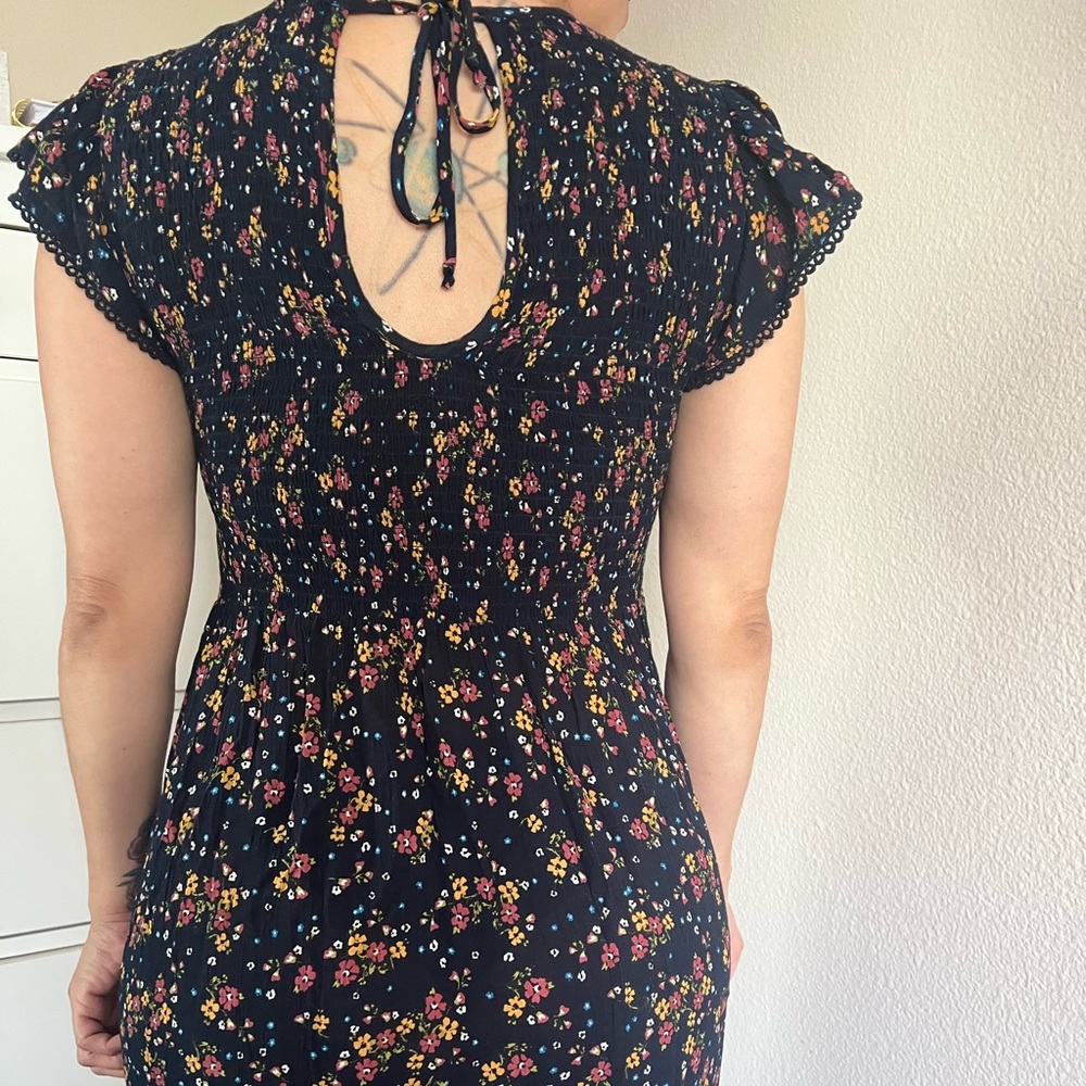 Patrons of Peace floral print boho dress